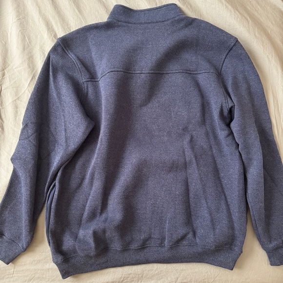 Navy blue PGA Tour half zip sweater - Picture 5 of 8